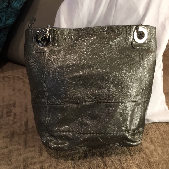 Coach Patent Shoulder Tote - Picture 2 of 10